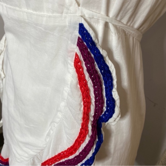 Lovers + Friends White Halter Wrap Dress - Picture 3 of 7